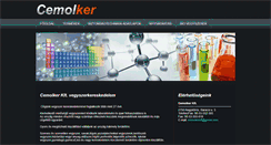 Desktop Screenshot of cemolker.hu